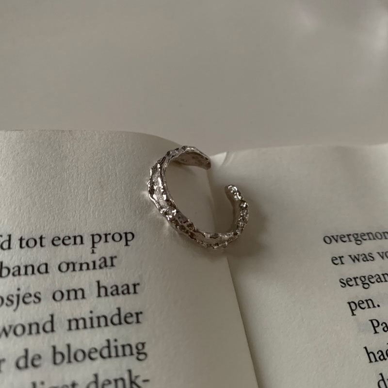 Weaving Hollow Open Ring Cn403