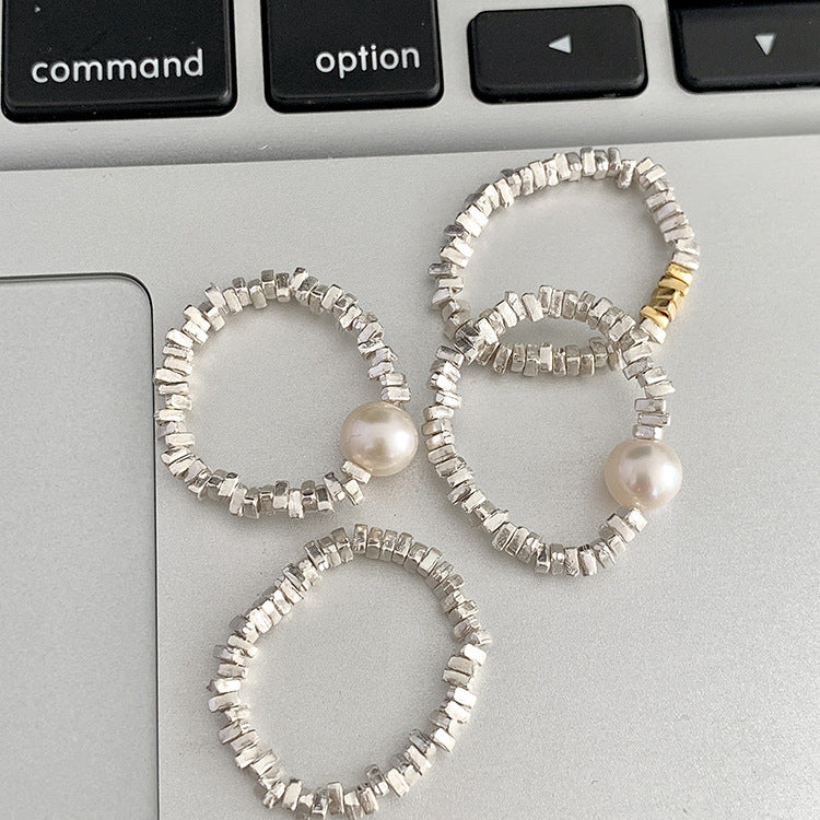 Broken Silver Ring Female Cn0111