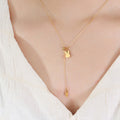Cute Cartoon Rabbit Carrot Necklace Cn0302