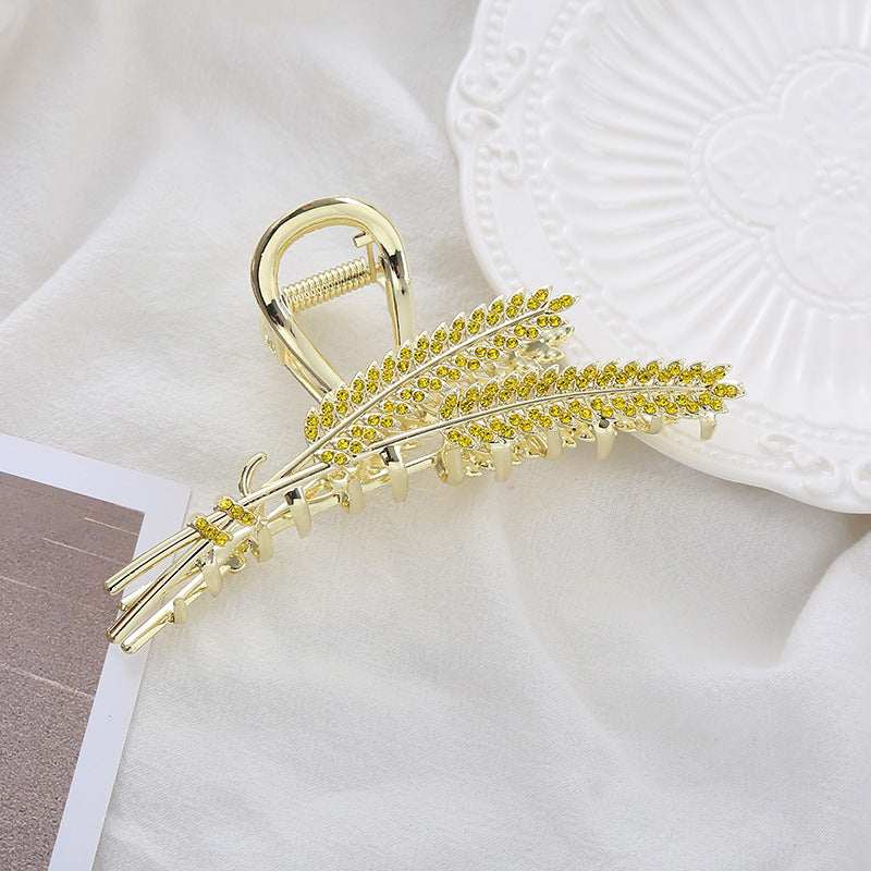 Shark Clip Wheat Hair Barrettes Cn0207