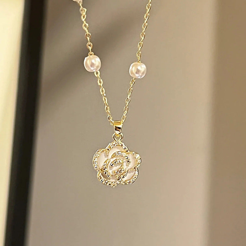 동백 목걸이 Cn329