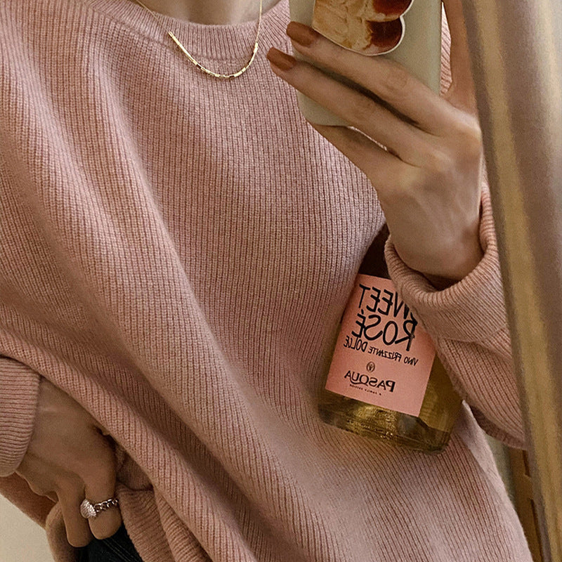 Gold Square 925 Sterling Silver Necklace New Clavicle Chain Cn473