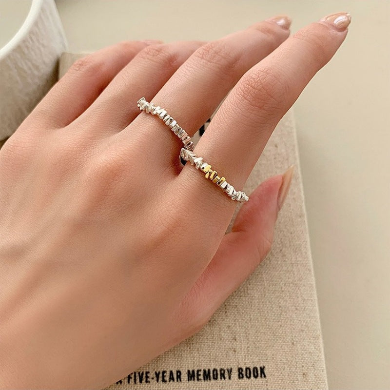 Broken Silver Ring Female Cn0111