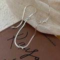 Bow Snake Bones Chain Necklace Cn531