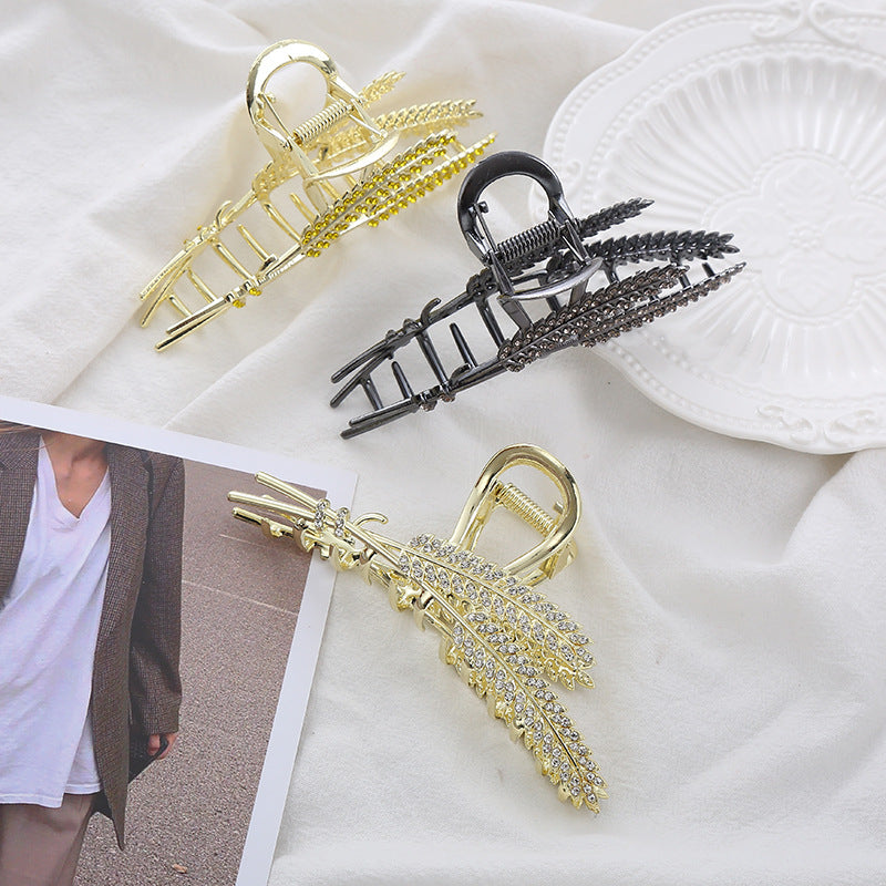 Shark Clip Wheat Hair Barrettes Cn0207