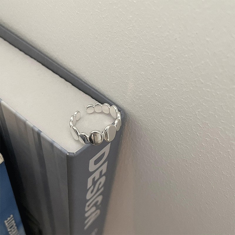 Weaving Hollow Open Ring Cn403