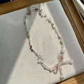 Crystal XINGX Bow Necklace Cn521
