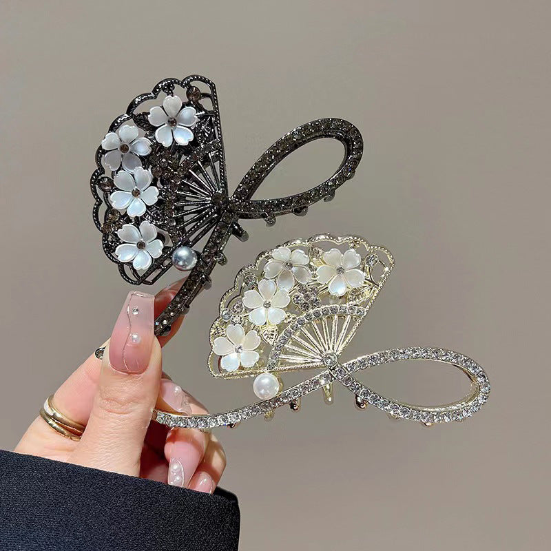Jasmine Flower Fan Flower Hair Clip Cn0237