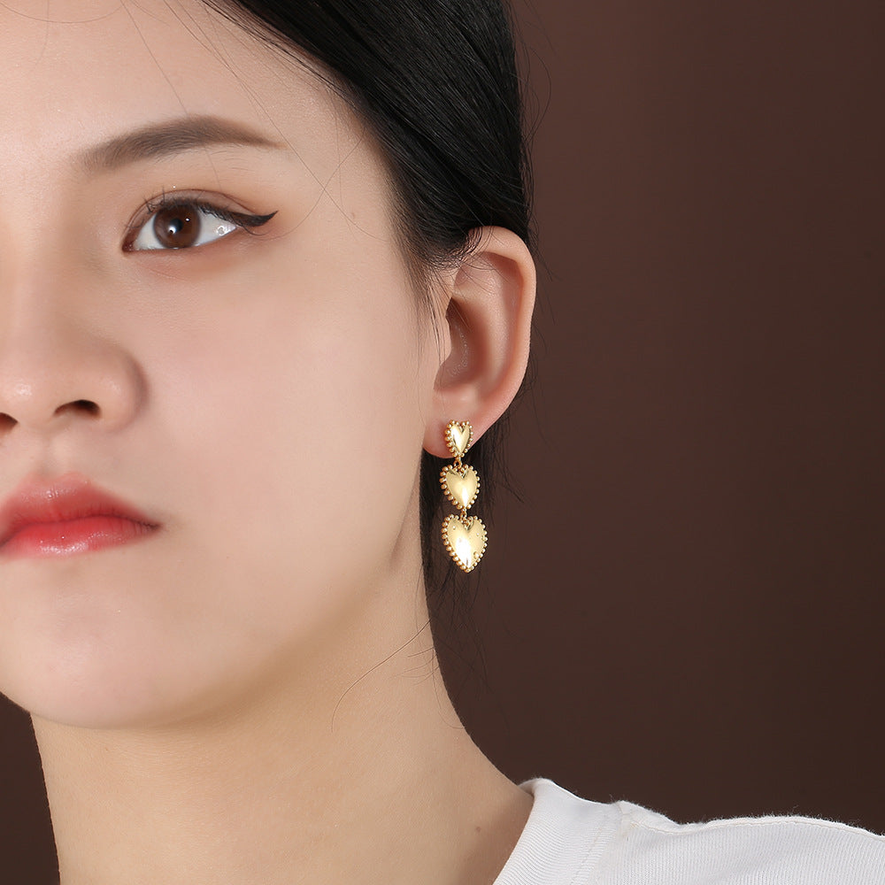 Personalized and Simple Earrings Cn0310