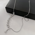 Fashion Tassel Asymmetric Clavicle Chain Cn0314