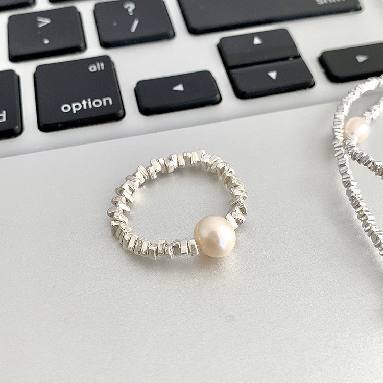 Broken Silver Ring Female Cn0111