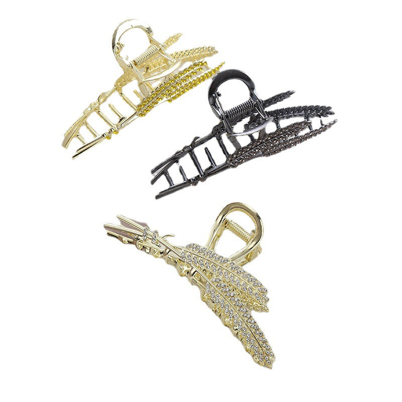 Shark Clip Wheat Hair Barrettes Cn0207