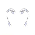 Snowflake Ear Hook Non-Pierced Ear Clip Integrated Earrings Cn512