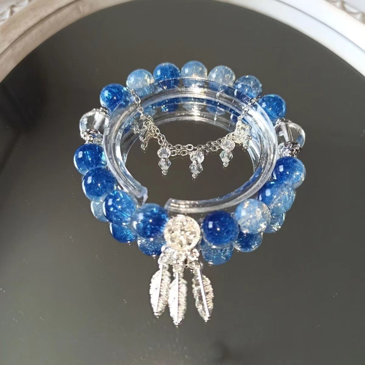 Bracciale rosa con perline Opal XINGX Cn324