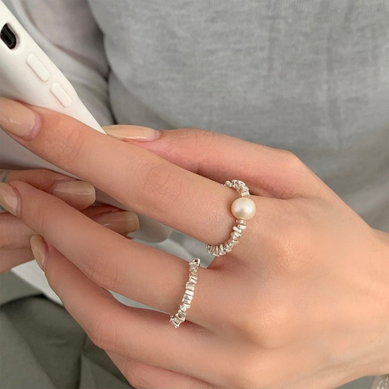 Broken Silver Ring Female Cn0111