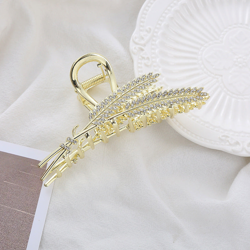 Shark Clip Wheat Hair Barrettes Cn0207