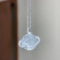 Kalung Planet Moon Cn317, sederhana Semua cocok