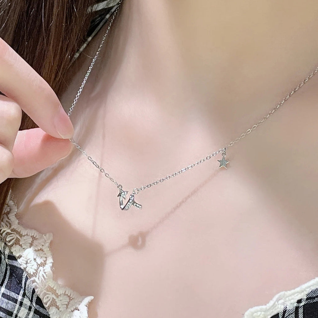 Meteor Necklace Fashion Clavicle Chain Cn425