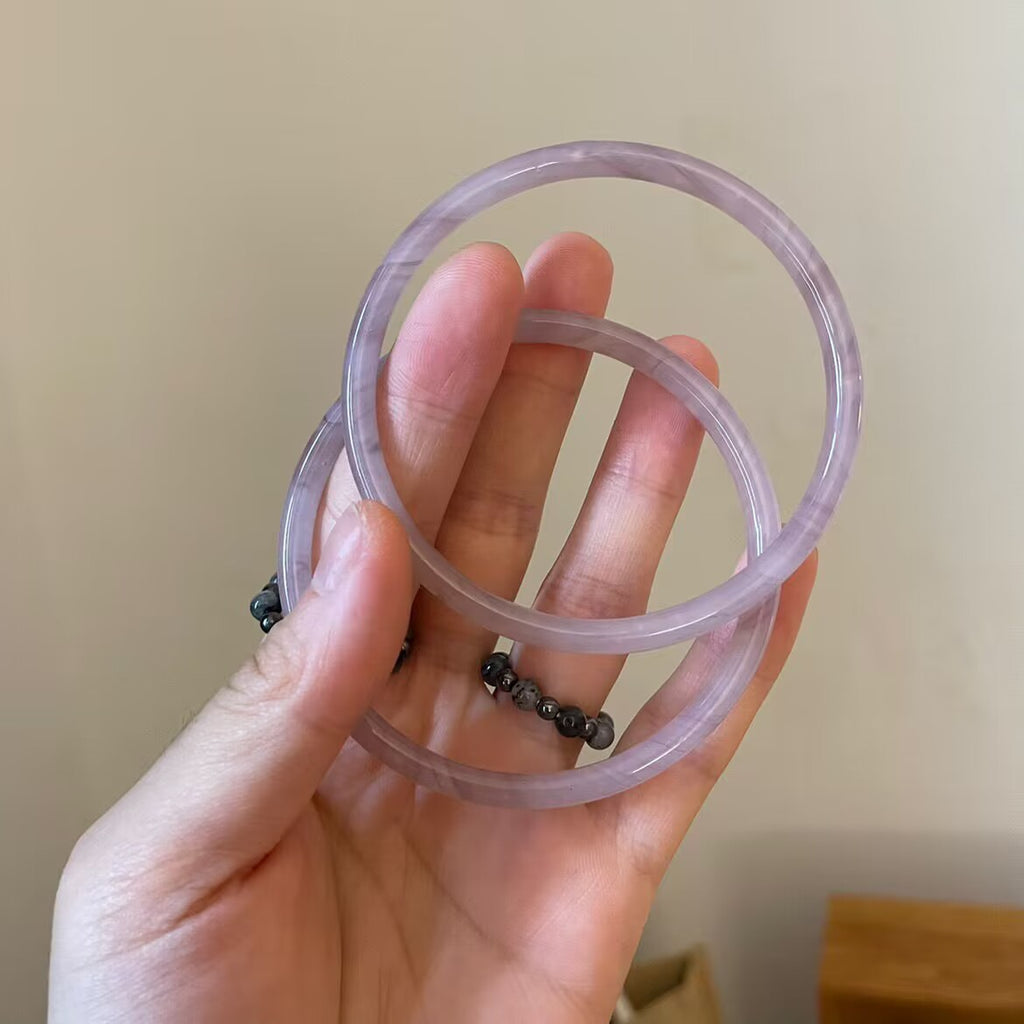 Antique Imitation Jade Jingle Bracelet Cn0228