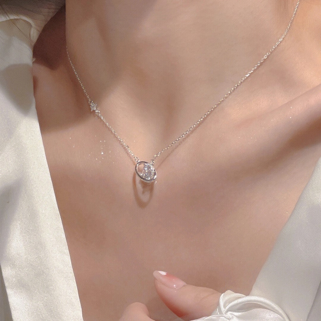 Universe Asteroid Necklace Cn321