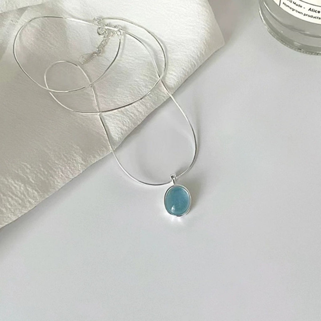 블루 새로운 스타일 목걸이 Cn393