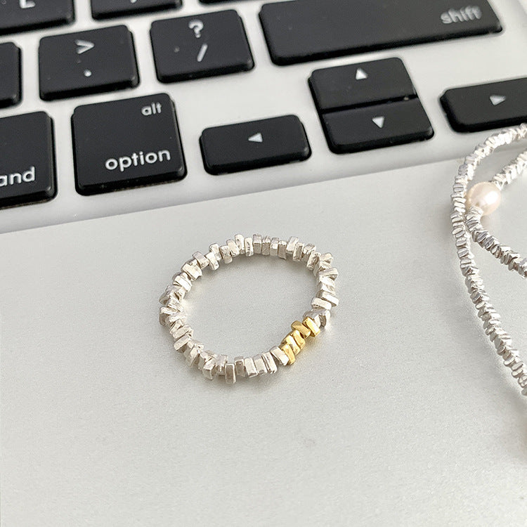 Broken Silver Ring Female Cn0111