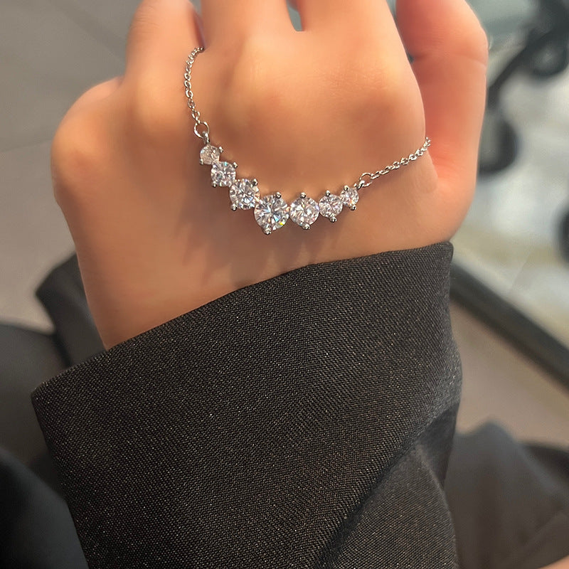 V-Shaped Gang Drill Necklace Cn0095