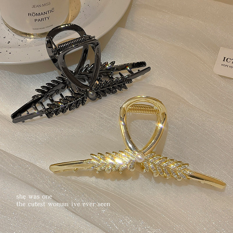 Wheat Shark Clip Hair Accessories Cn0242