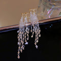 Long Tassel Earrings Cn356