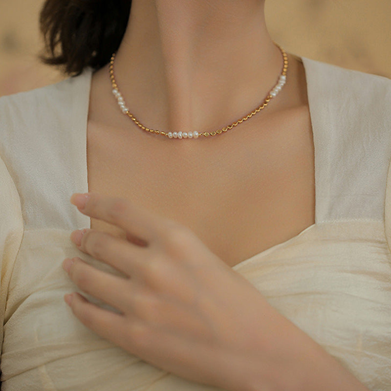 Patchwork Necklace Niche Necklace Cn0291