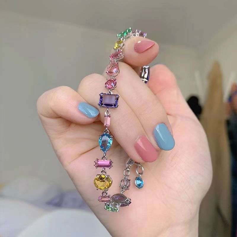 컬러 크리스탈 캔디 팔찌 Cn376