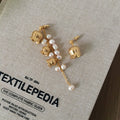 Versatile Asymmetric Tassel Earrings Cn0259