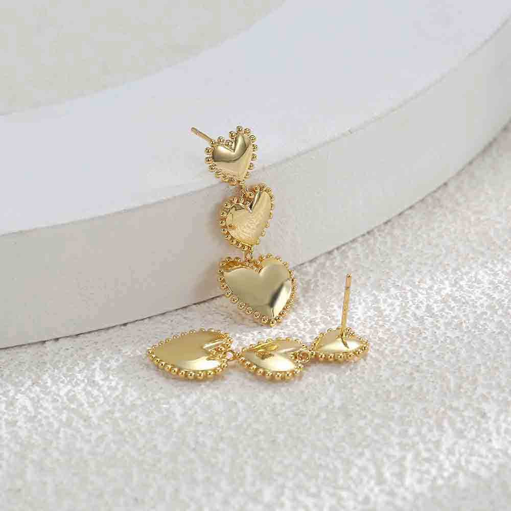 Personalized and Simple Earrings Cn0310