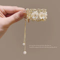 Tassel Rhinestone Flower Headwear Cn0245