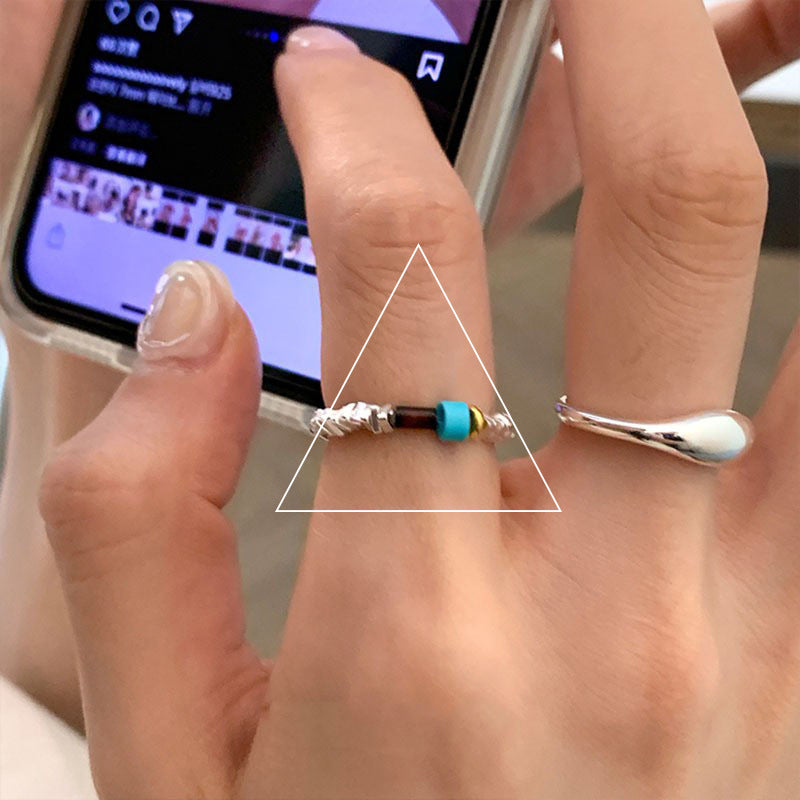 Weaving Hollow Open Ring Cn403