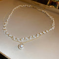 Double-Layer Simplicity Necklace Cn0096