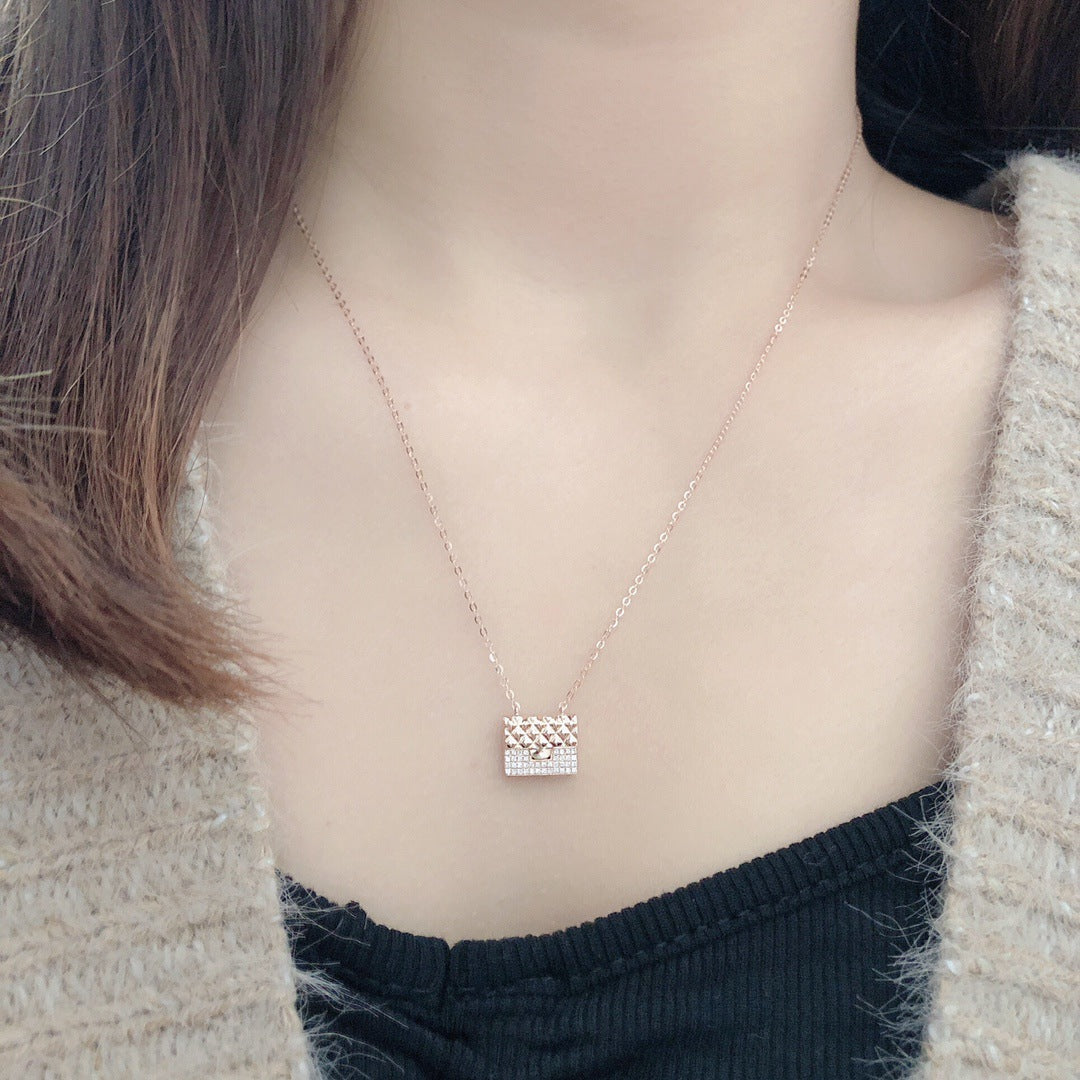 Clavicle Chain S925 Sterling Silver Necklace Cn496