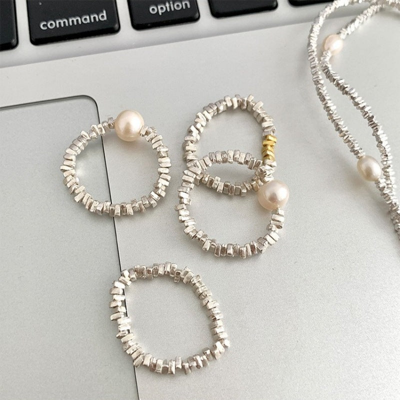 Broken Silver Ring Female Cn0111