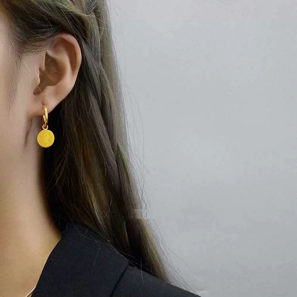 Titanium Steel Rose Gold Ear Clip Cn0256