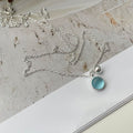 Crystal Geometric Necklace Cn396