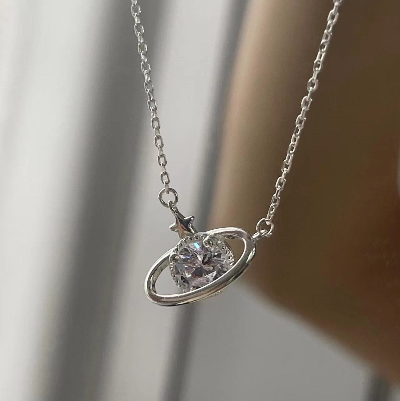 Universe Asteroid Necklace Cn321