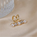 Pearl Diamond Ear Bone Clip without Piercing Cn481