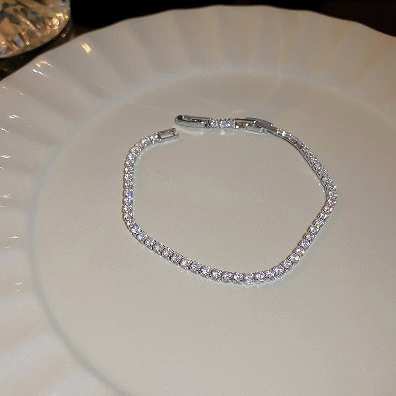 Zircon Square Bracelet Cn0249