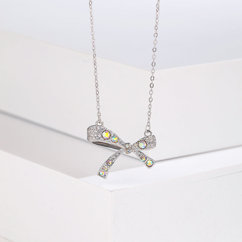 Bow Necklace Collar Chain CN462