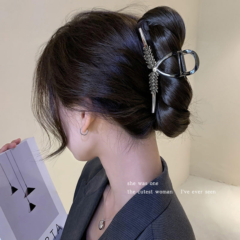 Wheat Shark Clip Hair Accessories Cn0242