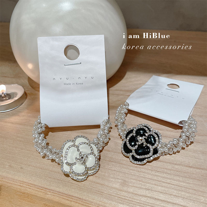 Camellia Hair Accessories Vintage Tie Hair Rope Cn490