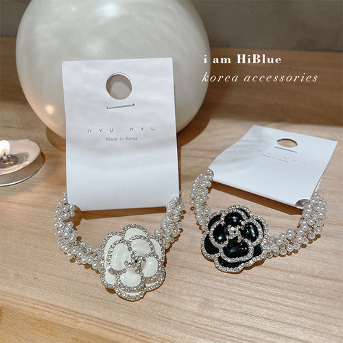 Camellia Hair Accessories Vintage Tie Hair Rope Cn490