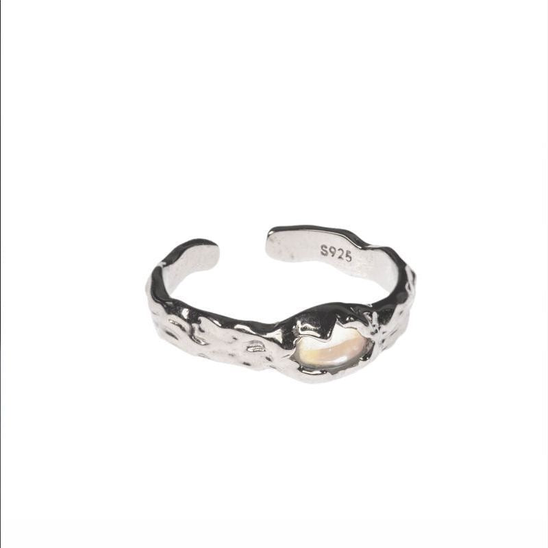 Moonstone Irregular Ring Cn0119