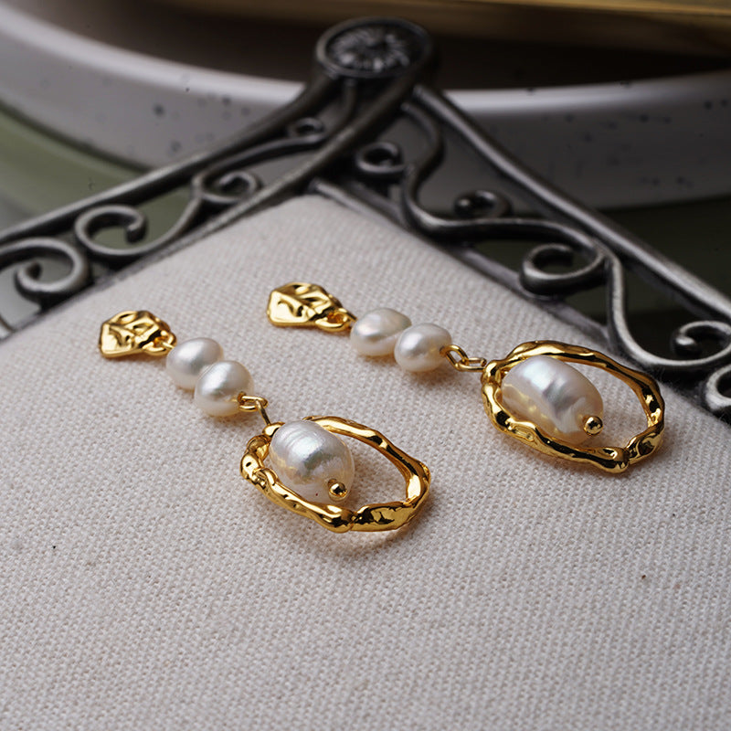 Long Retro Earrings Cn0260