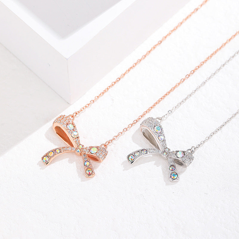 Bow Necklace Collar Chain CN462